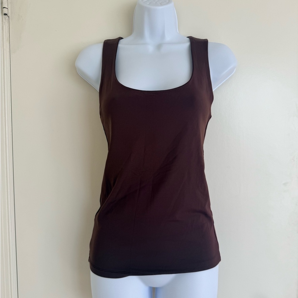Zara Dark Brown Tank Top